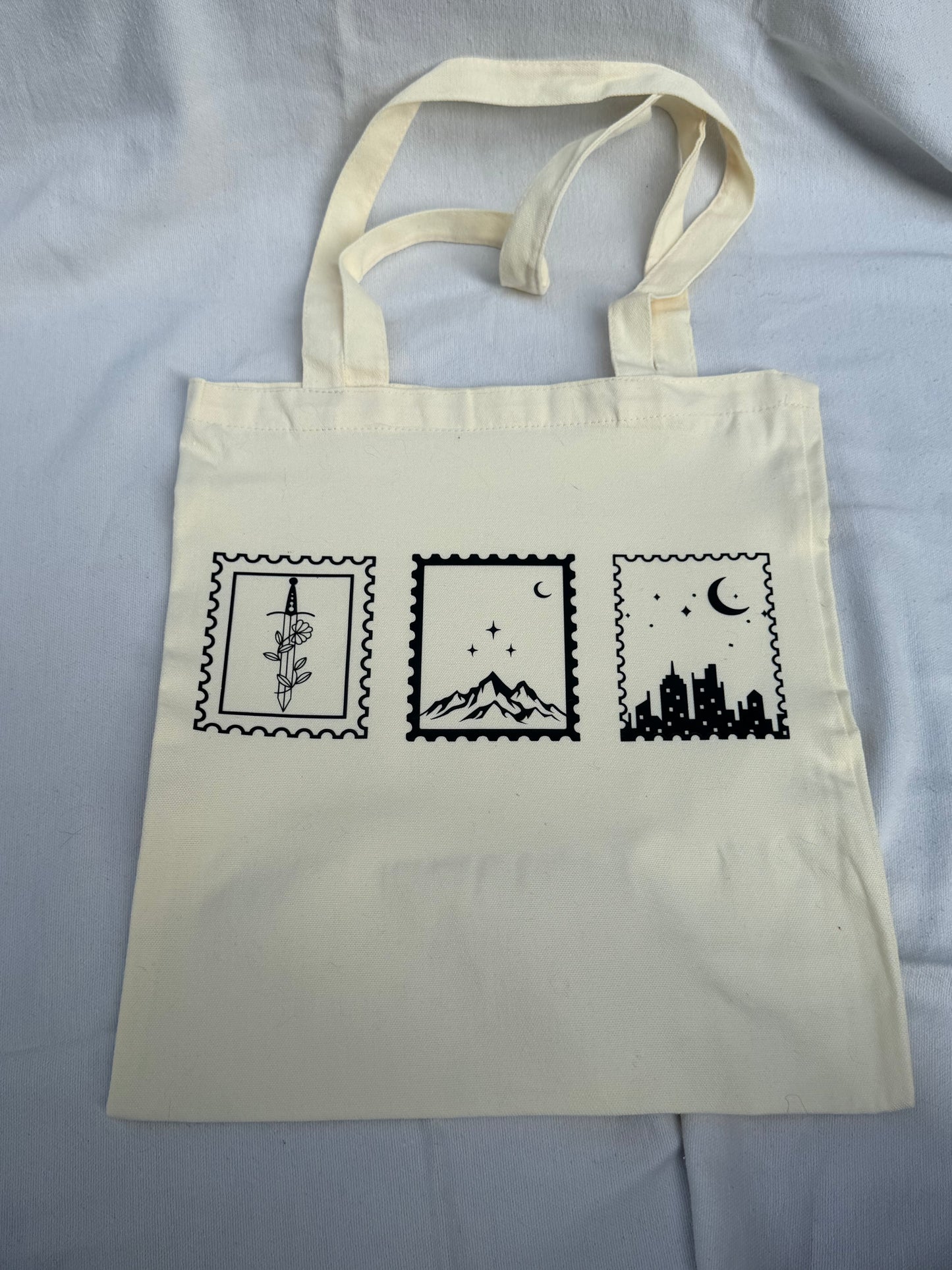 Bookish Stamp Tote