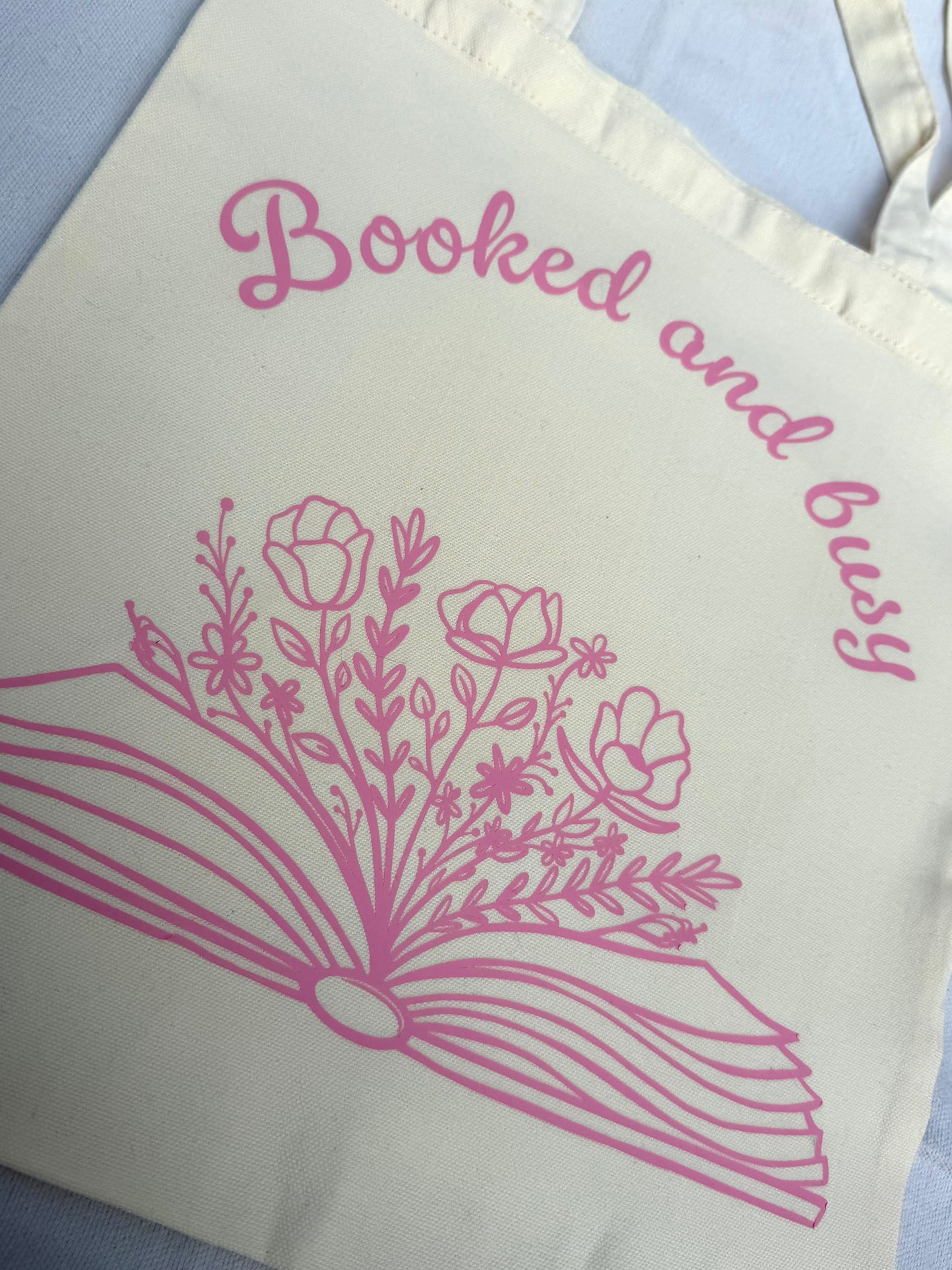 Booked and Busy Tote