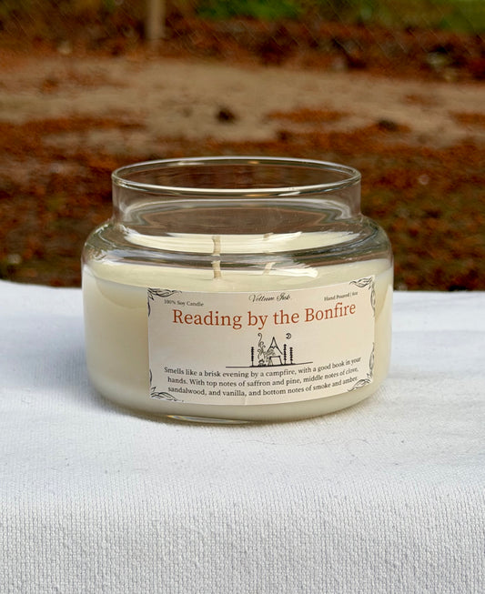 Reading by the Bonfire Candle - 8oz soy candle