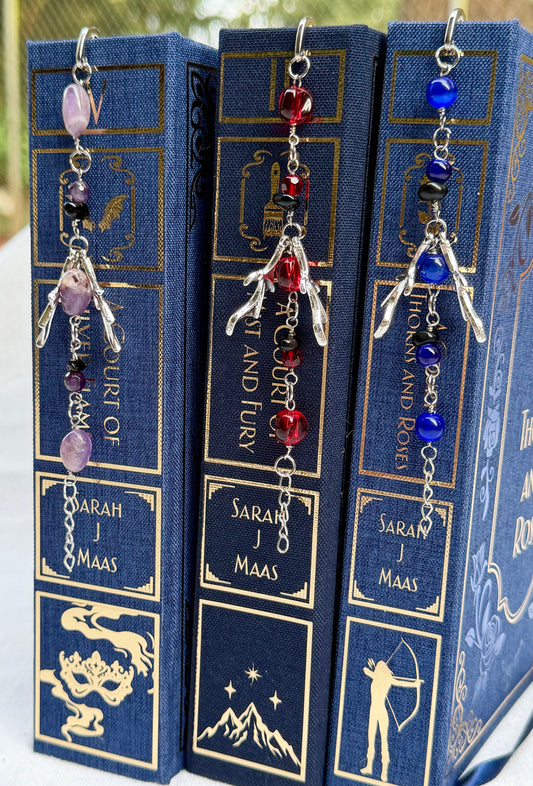 Bat Boys Beaded Bookmark Set